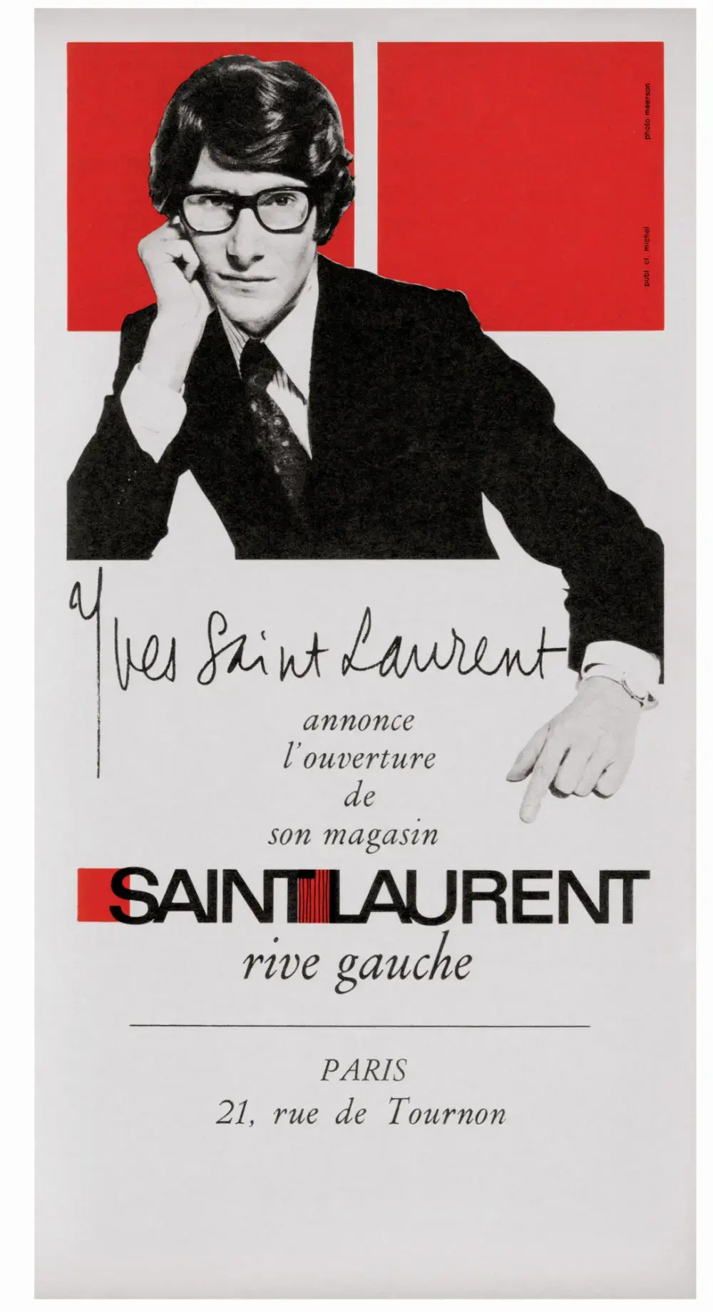 1966 年,圣罗兰左岸(Rive Gauche)系列