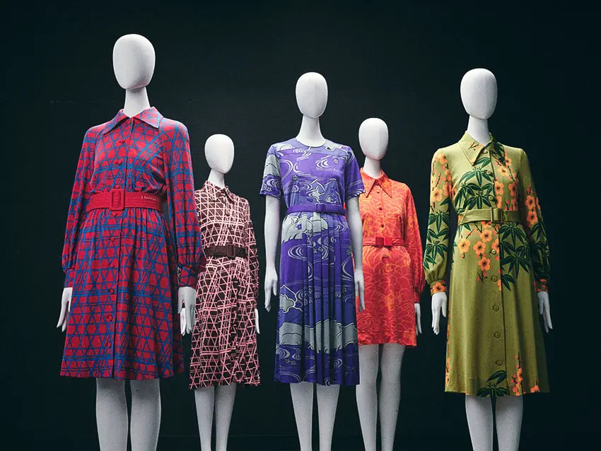 森英惠于1969-1970年代的服装设计