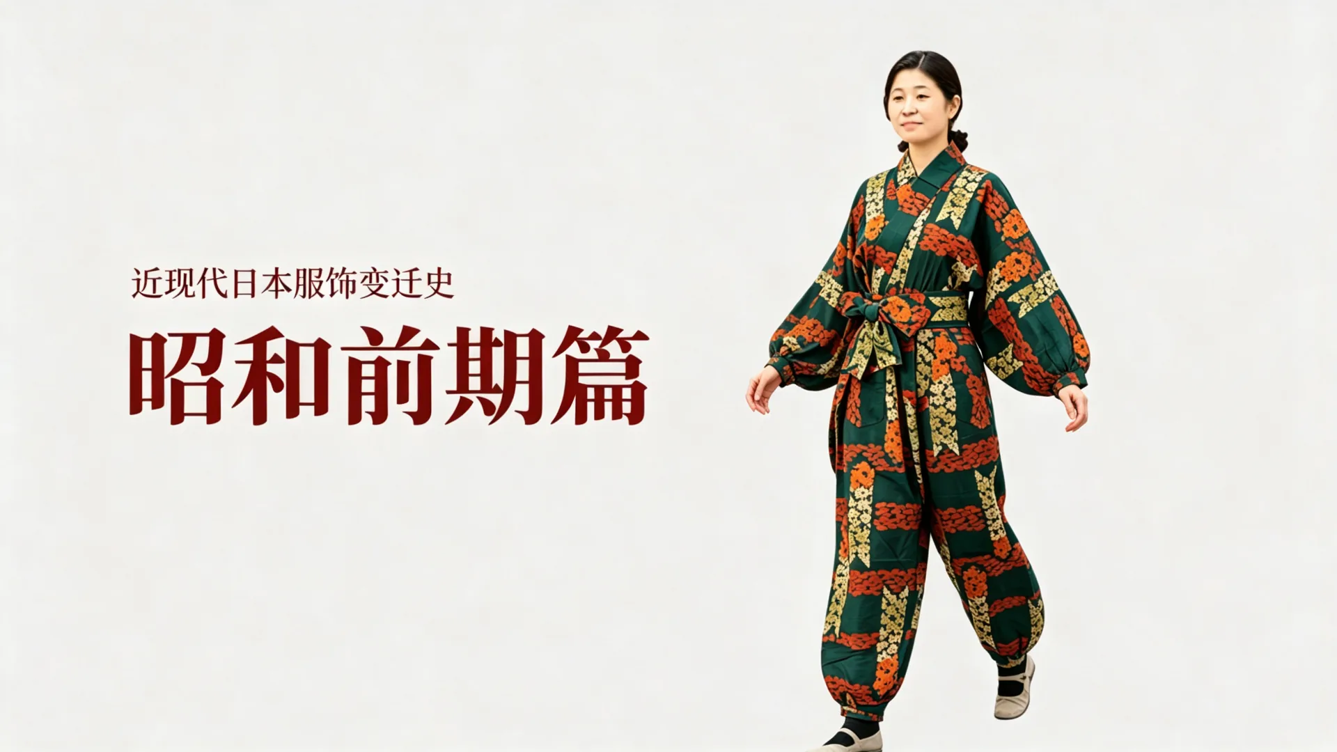 近现代日本服饰变迁史 11|昭和前期篇 1:摩登的春天